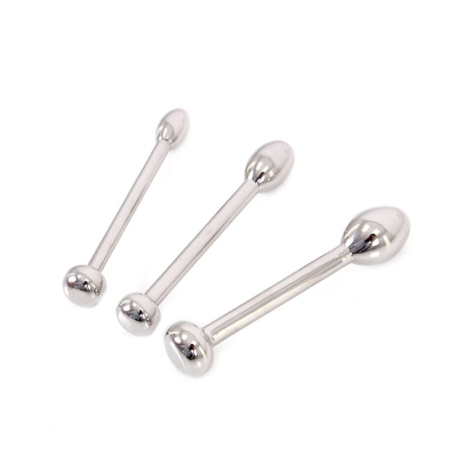 Kit de 3 plugs pour urètre 4.5cm 6 à 10mm