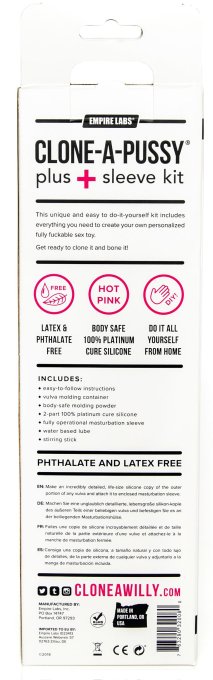 Kit de Moulage Clone-a-pussy avec Masturbateur Rose