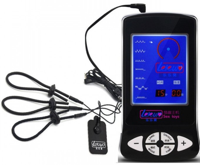 Kit Electro Sex Full Shock 4 Accessoires