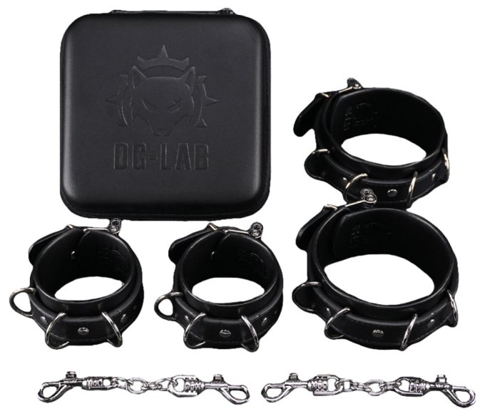 Kit Menottes Électro Dungeon Hunter Noires