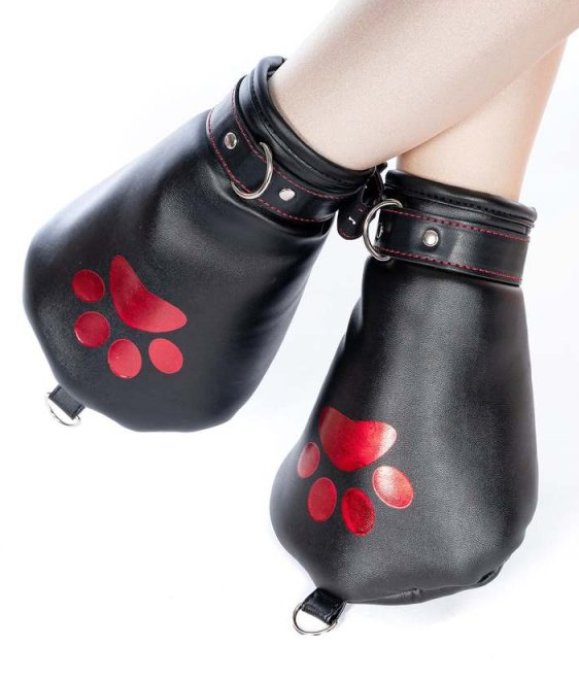 Kit Puppy 6 Pièces Noir-Rouge