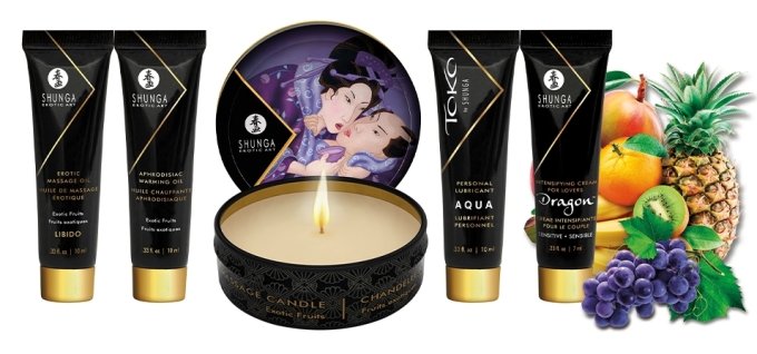 Kit secret de Geisha Shunga Fruits exotiques