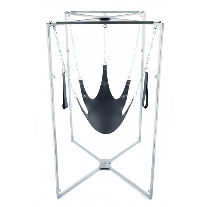 Kit Sling Cuir 5 Points + Armature Grise