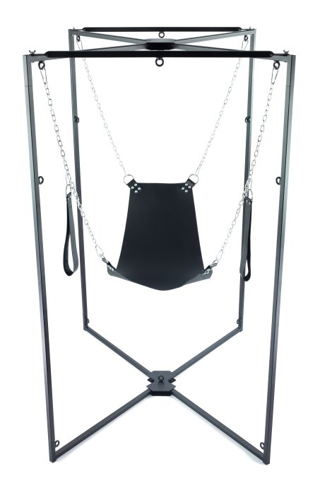 Kit Sling Cuir Triangle Noir Armature Noir