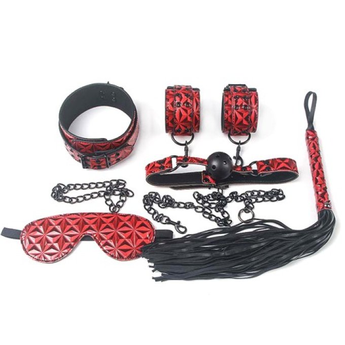 Kit SM Diamond Lines Red - 5 pièces