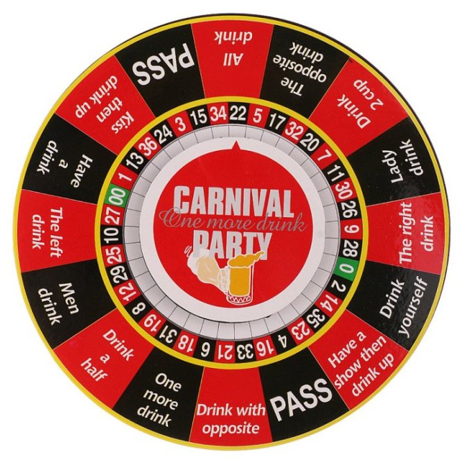 La Roulette à Boire Carnival Party