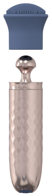 Le Thrill - Vibrateur Interchangeable 10 Vitesses - Bleu