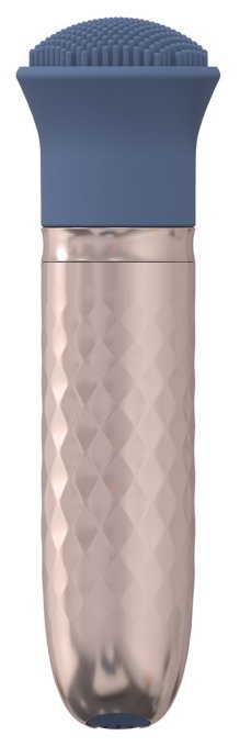 Le Thrill - Vibrateur Interchangeable 10 Vitesses - Bleu