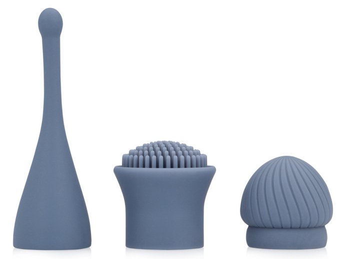 Le Thrill - Vibrateur Interchangeable 10 Vitesses - Bleu