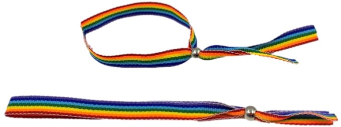 Bracelet Tissu Rainbow