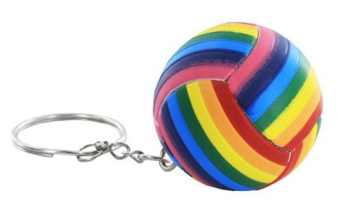 Porte-Clé Ballon Rainbow
