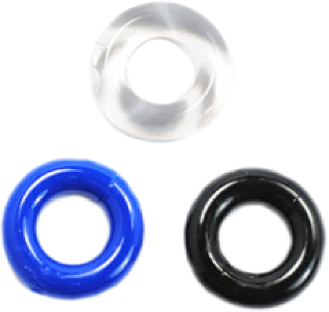 Lot 3 cockrings souples