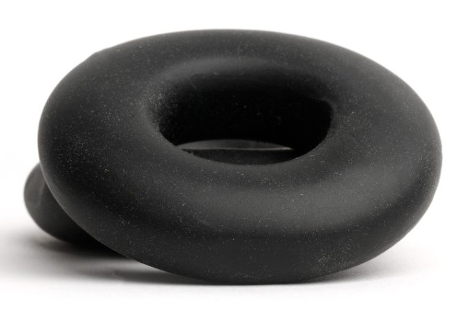 Lot de 2 Cockrings souples Stacker 20 mm Noirs