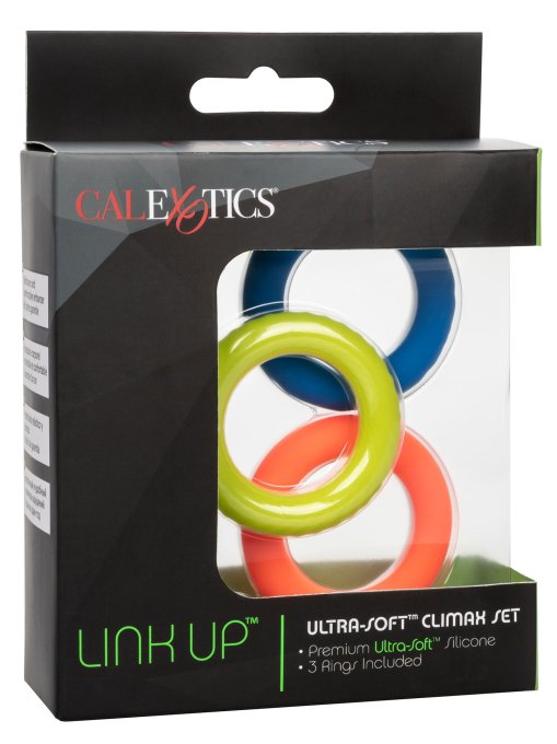 Lot de 3 cockrings Link Up Climax 38mm