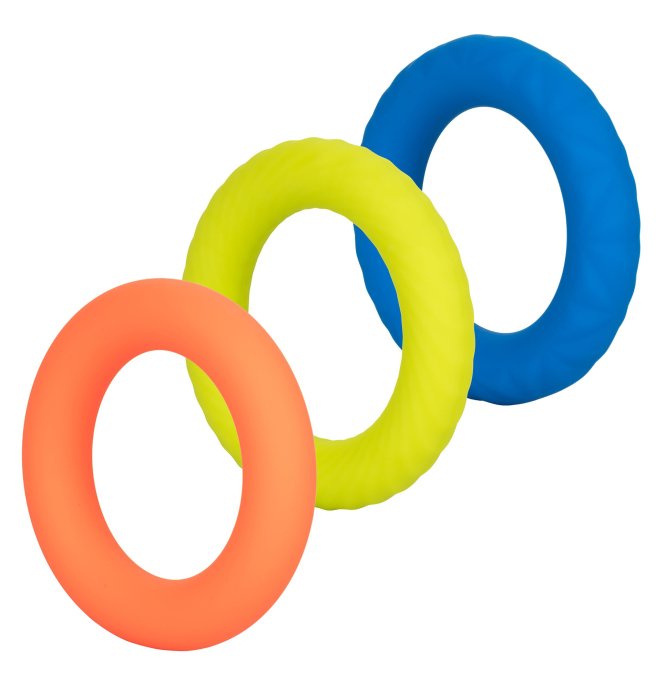 Lot de 3 cockrings Link Up Climax 38mm