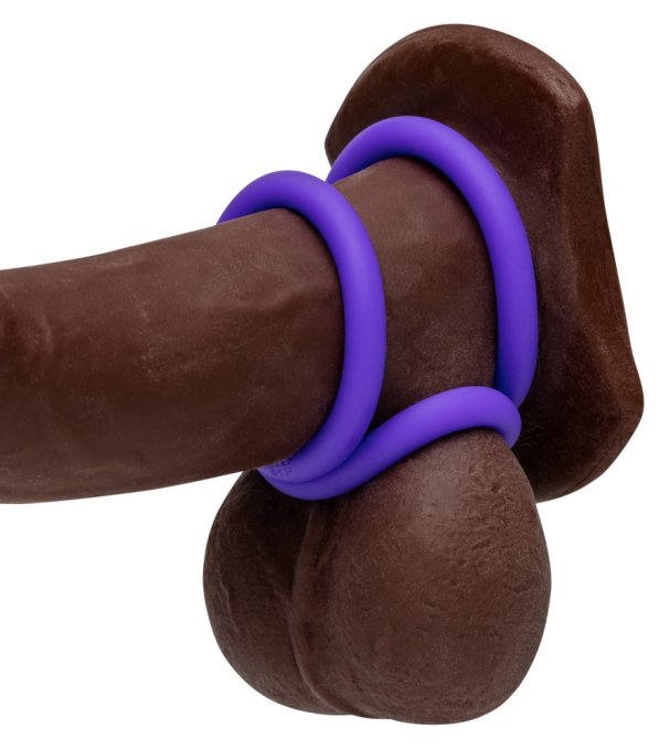 Lot de 3 Cockrings Remix Trio Violet
