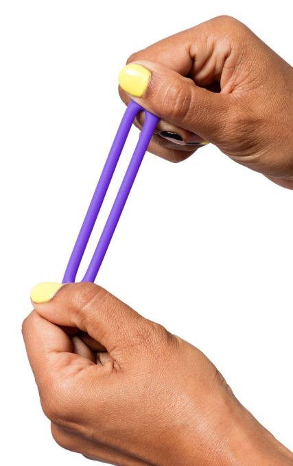 Lot de 3 Cockrings Remix Trio Violet