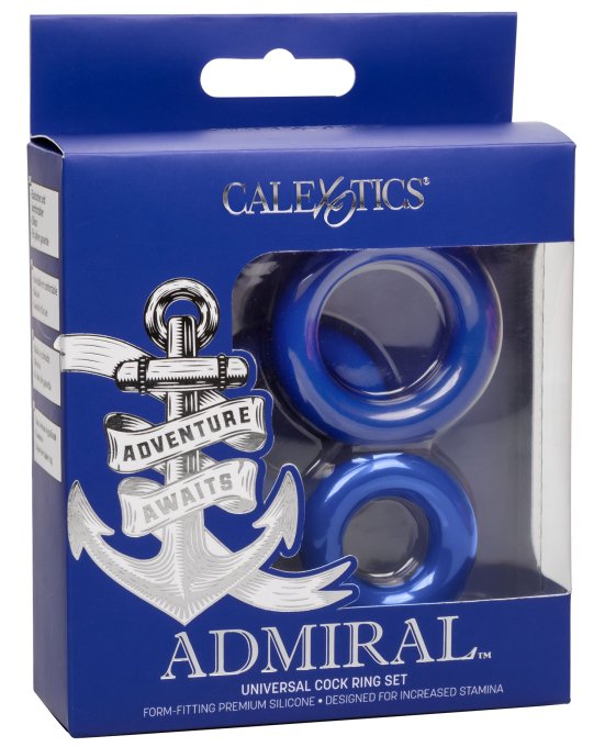 Lot de 3 cockrings Universal Ring Admiral