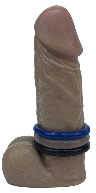 Lot de 3 mini cockrings Donut