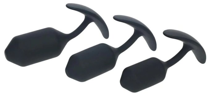 Lot de 3 Plugs lestés Weighty