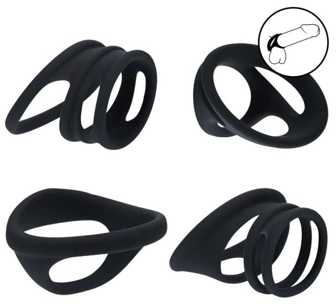 Lot de 4 Ballstretchers Morphup Noirs