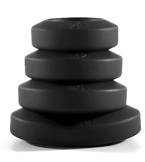 Lot de 4 Cockrings Big Bulge 26-44mm