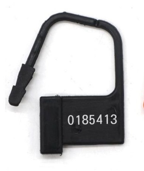 Lot de 5 CADENAS LOCK Numérotés Noir