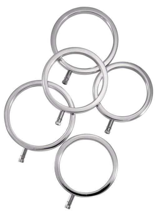 Lot de 5 Cockrings Électro ElectraRings Electrastim