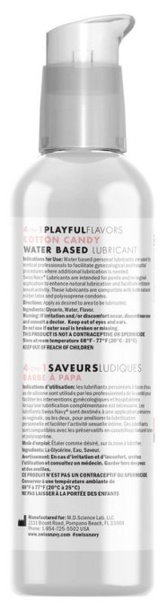 Lubrifiant 4 en 1 Playful Flavors 118ml Barbe à papa