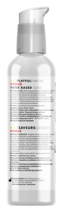 Lubrifiant 4 en 1 Playful Flavors 118ml Mangue