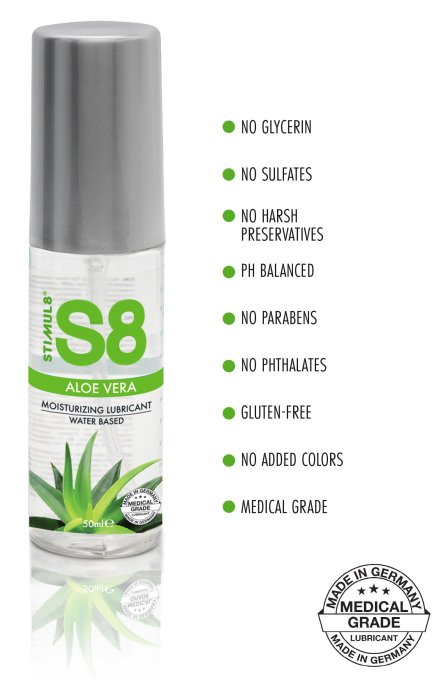 Lubrifiant Aloe Vera S8 50mL
