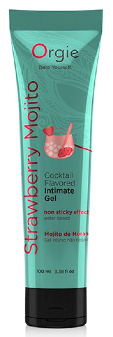 Lubrifiant Aromatisé Cocktail Mojito Fraise 100ml