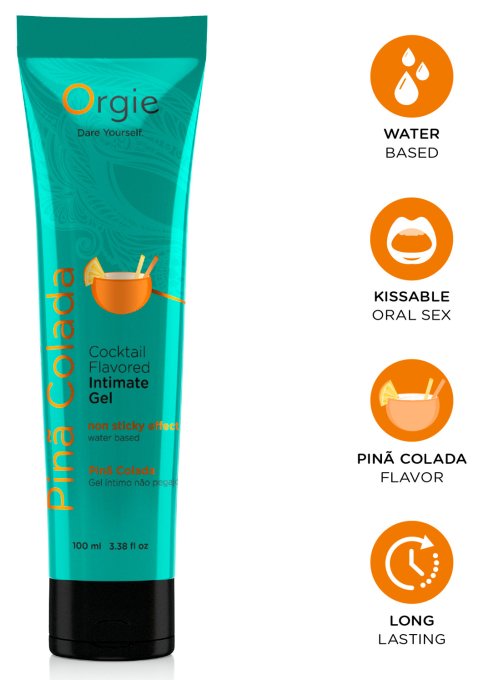 Lubrifiant Aromatisé Cocktail piña colada 100ml