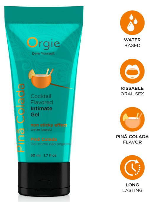 Lubrifiant Aromatisé Cocktail piña colada 50ml