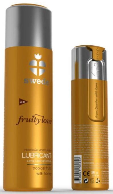Lubrifiant Aromatisé FRUITY LOVE Tropical Miel 50 ml