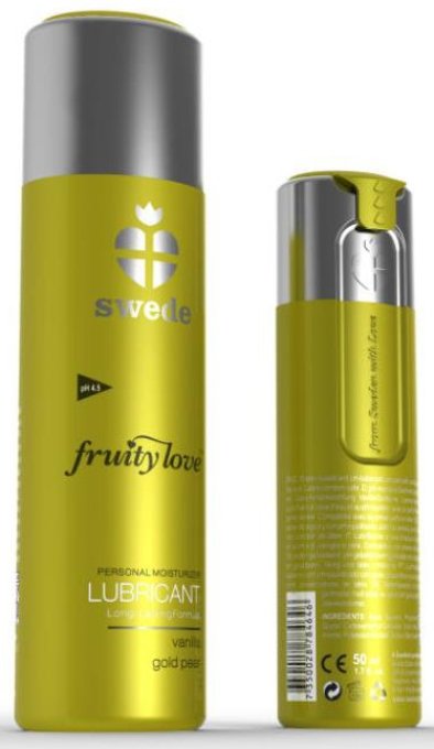 Lubrifiant Aromatisé FRUITY LOVE Vanille Poire 50 ml