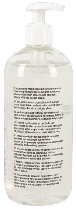 Lubrifiant Eau Anal Just Glide 500ml