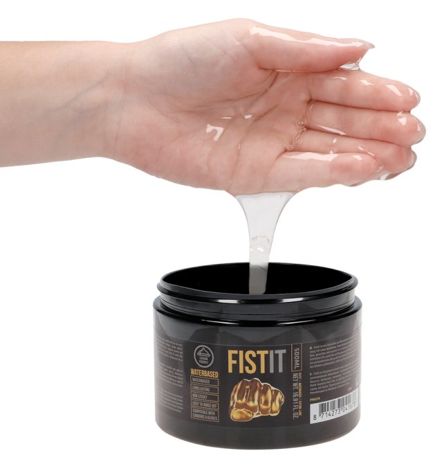 Lubrifiant Eau Fist It 500ml - Pot noir