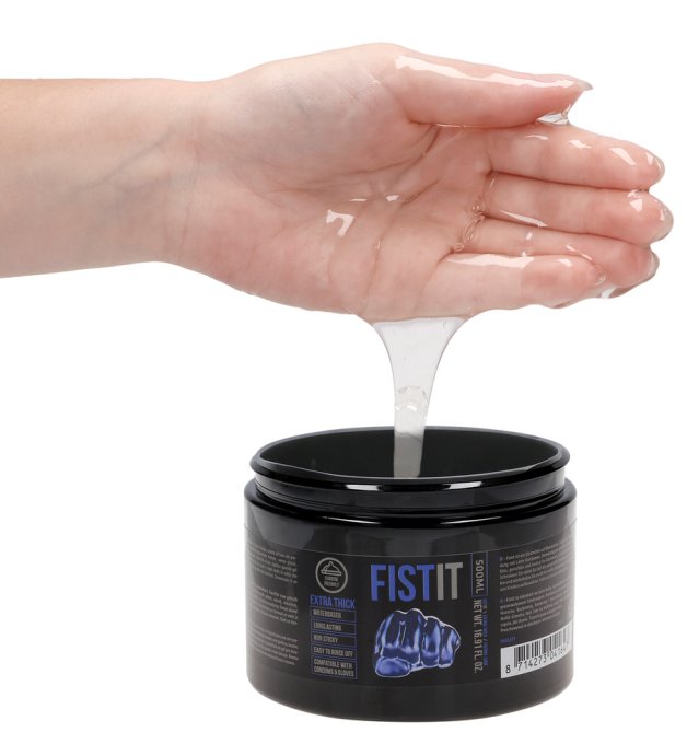 Lubrifiant Eau FIST IT EXTRA THICK 500 ml -Pot noir