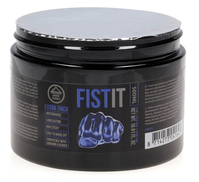 Lubrifiant Eau FIST IT EXTRA THICK 500 ml -Pot noir