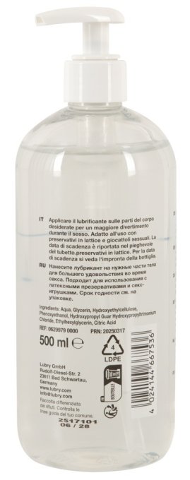 Lubrifiant eau Just glide 500ml