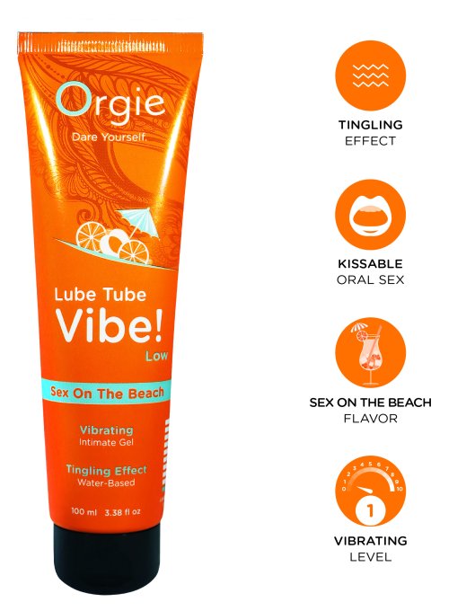 Lubrifiant eau Vibe! Low Sex on the beach 100ml