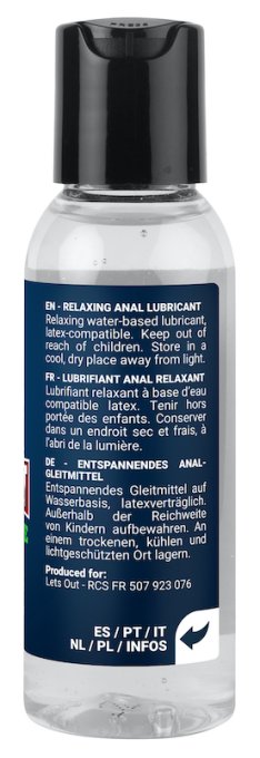 Lubrifiant Fuck & Fist Waterbased Relax 50ml