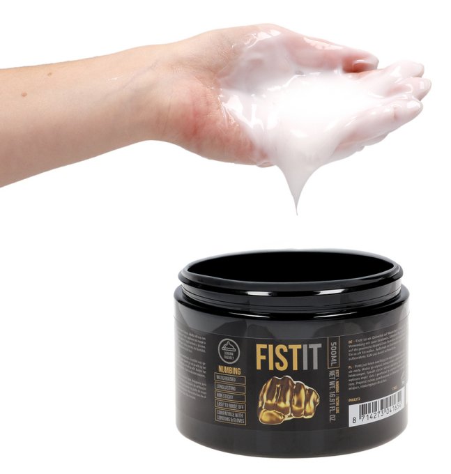 Lubrifiant relaxant Fst it Numbing 500 ml - Pot noir