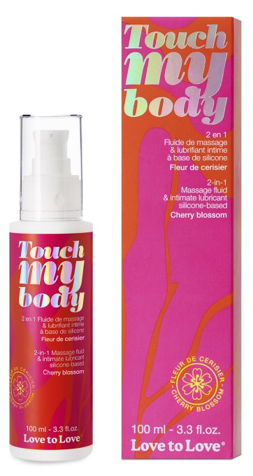 Lubrifiant Silicone TOUCH MY BODY Fleur de Cerisier 100ml