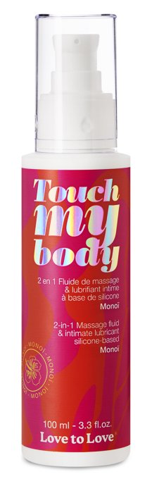 Lubrifiant Silicone Touche My Body Monoï 100ml