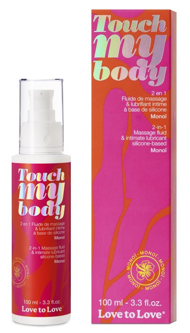 Lubrifiant Silicone Touche My Body Monoï 100ml