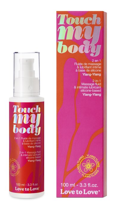 Lubrifiant Silicone Touche My Body Ylang-Ylang 100ml
