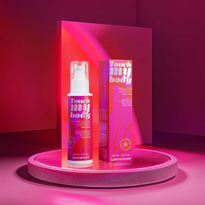 Lubrifiant Silicone Touche My Body Ylang-Ylang 100ml