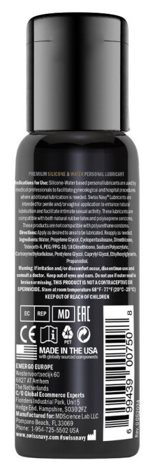 Lubrifiant Swiss Navy Hybrid 29.5ml